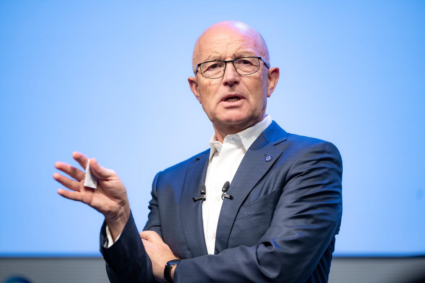 Andrzej Klesyk, prezes PZU zapowiada zwiększanie przychodów w obszarze zdrowia i przyciągnięcie do Polski miliardów euro potrzebnych na inwestycje. (Fot. PZU)