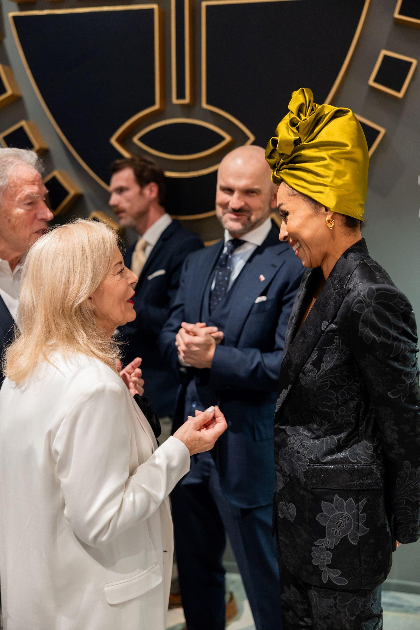 Dariusz i Teresa Rosati, Rafał Brzoska i Omenaa Mensah. Fot. Alex Dolny