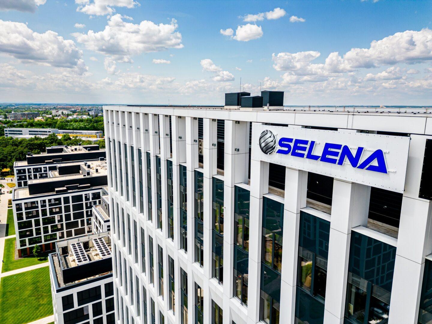 Na zdjęciu siedziba firmy Selena FM
