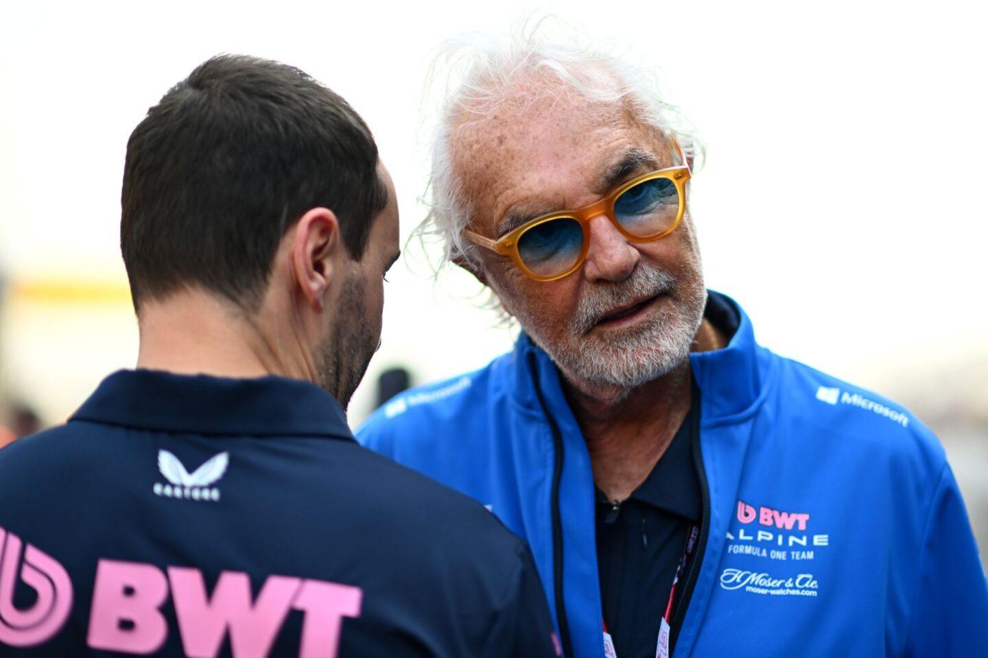 Na zdjęciu Flavio Briatore, jeden z najsłynniejszych szefów zespołów w historii Formuły 1