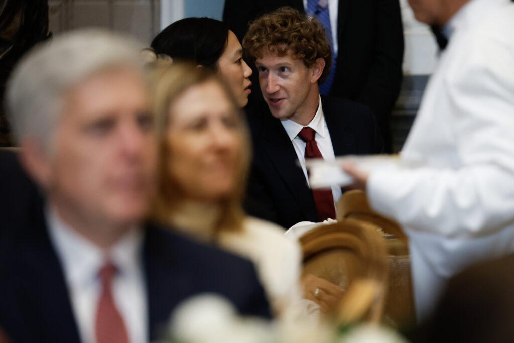 Zdjęcie Zuckerberga z żoną