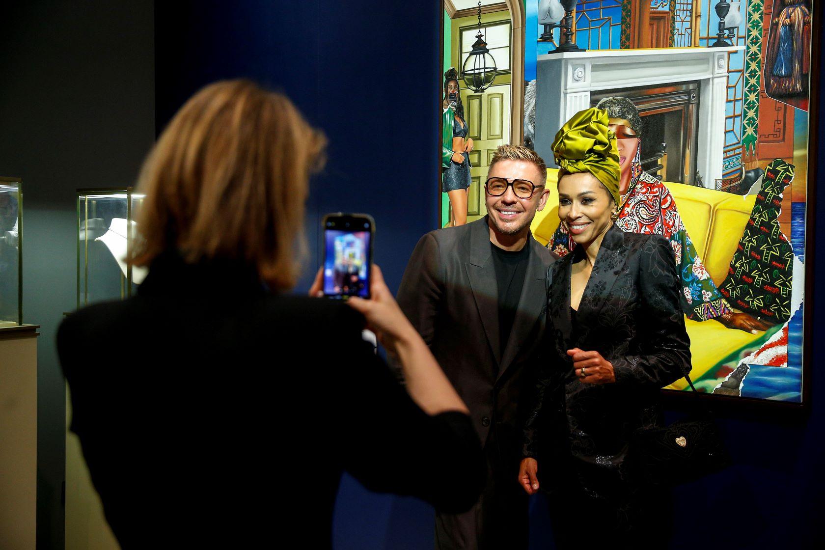 Łukasz Jemioł i Omenaa Mensah. Fot. AKPA