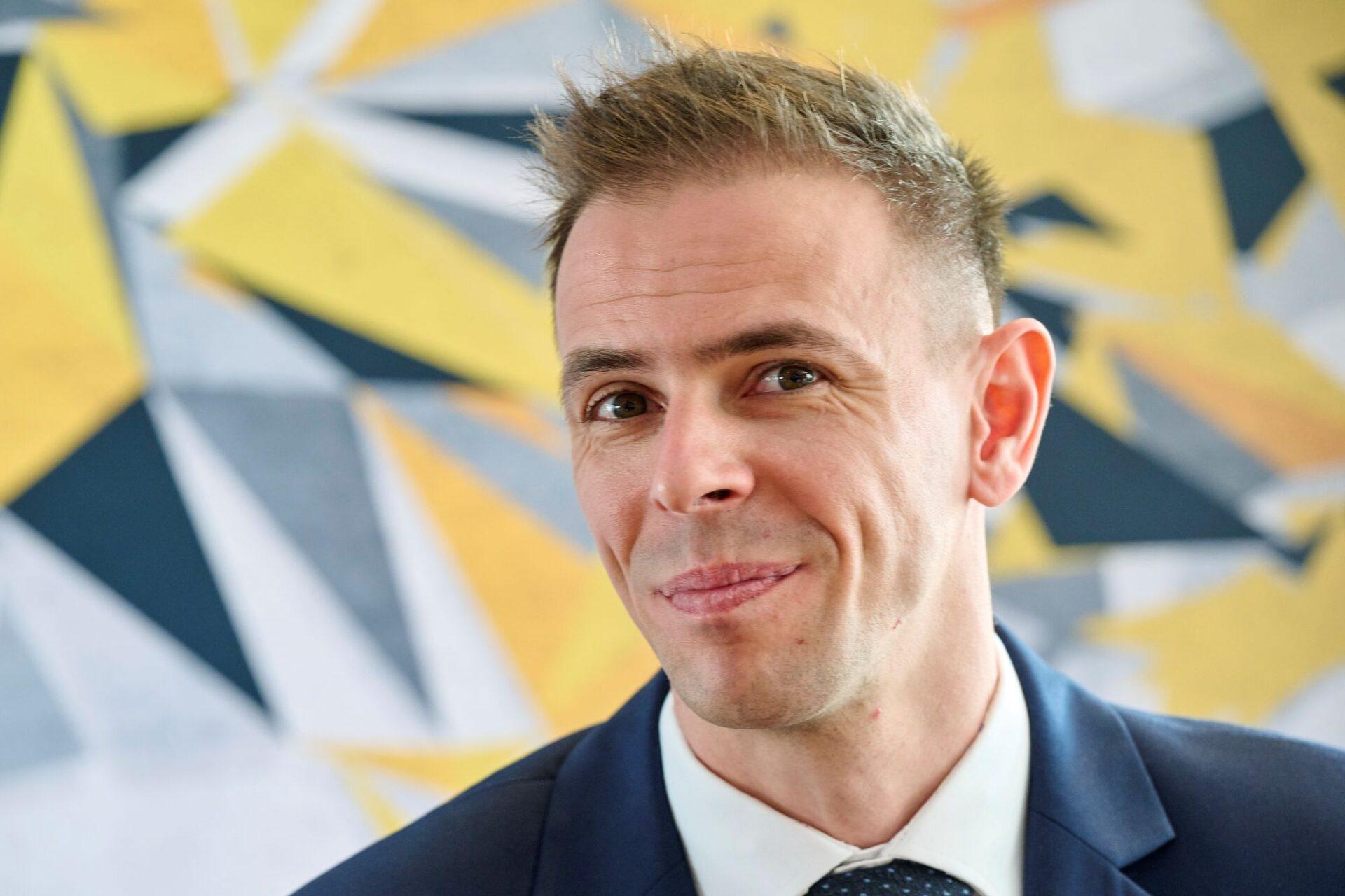 Na zdjęciu Mariusz Wlazły, były siatkarz