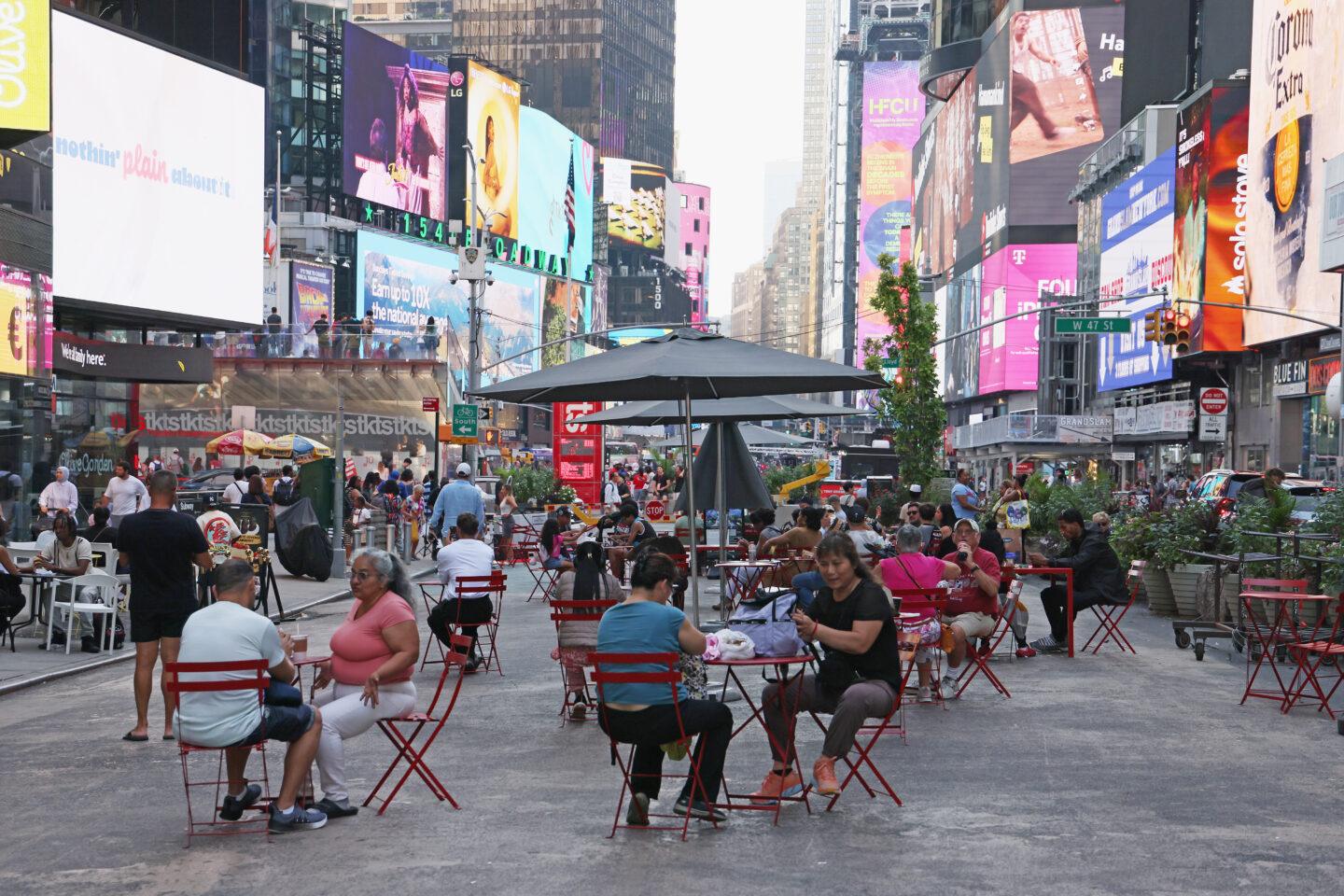 Na zdjęciu widok na Times Square w Nowym Jorku