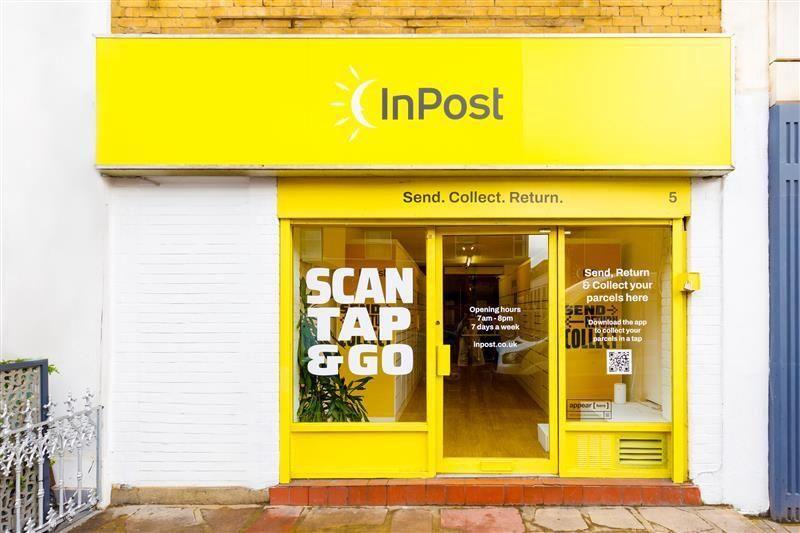 paczkomat InPostu w Wielkiej Brytanii
