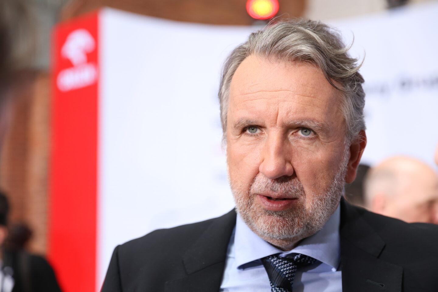 Uważany za najbogatszego Polaka właściciel firmy Synthos Michał Sołowow na zdjęciu z marca 2025 r.
