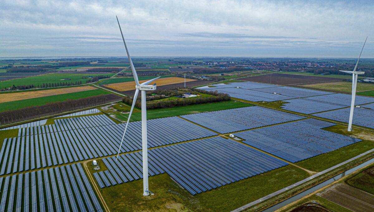 Farma wiatrowa i fotowoltaiczna