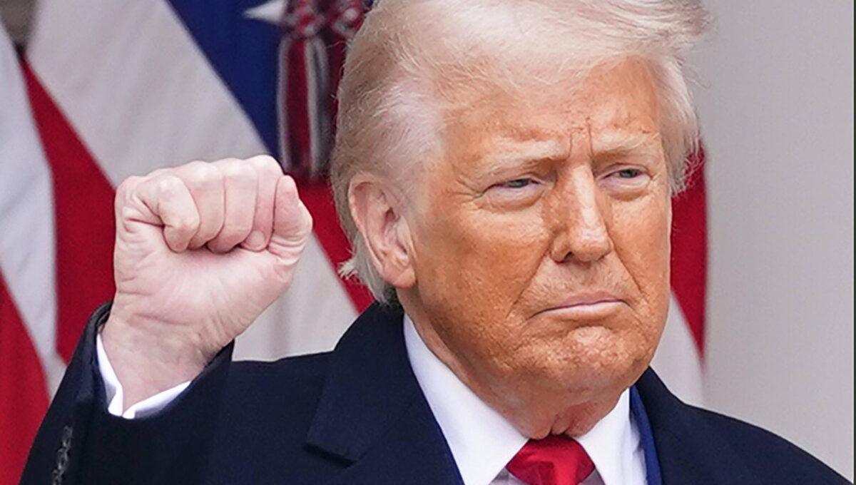 Na zdjęciu prezydent USA Donald Trump