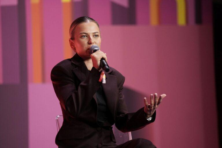 Na zdjęciu Anna Lewandowska, jedna z najbardziej znanych polskich przedsiębiorczyń