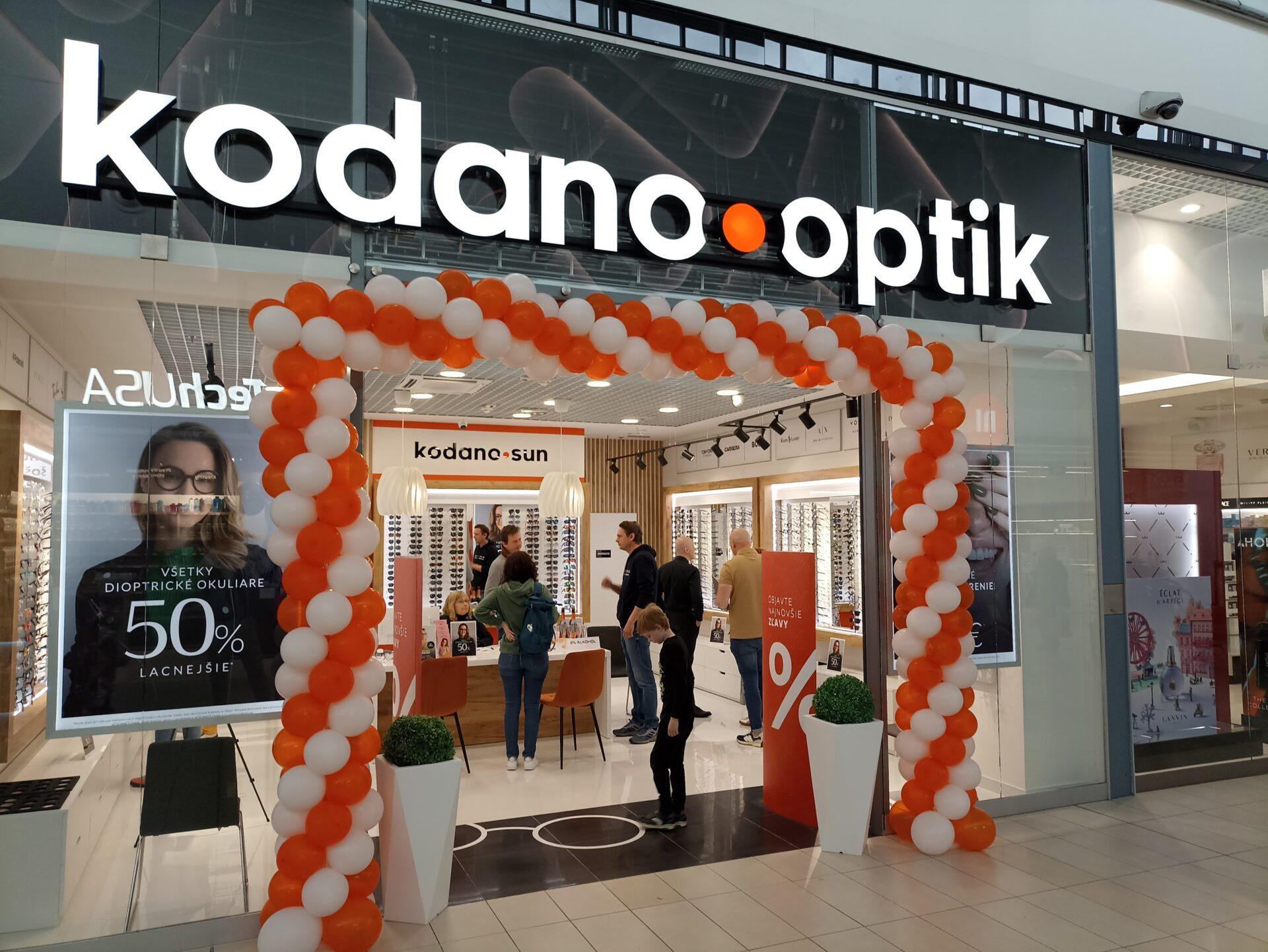 Sklep Kodano w Avion Shopping Park w Bratysławie