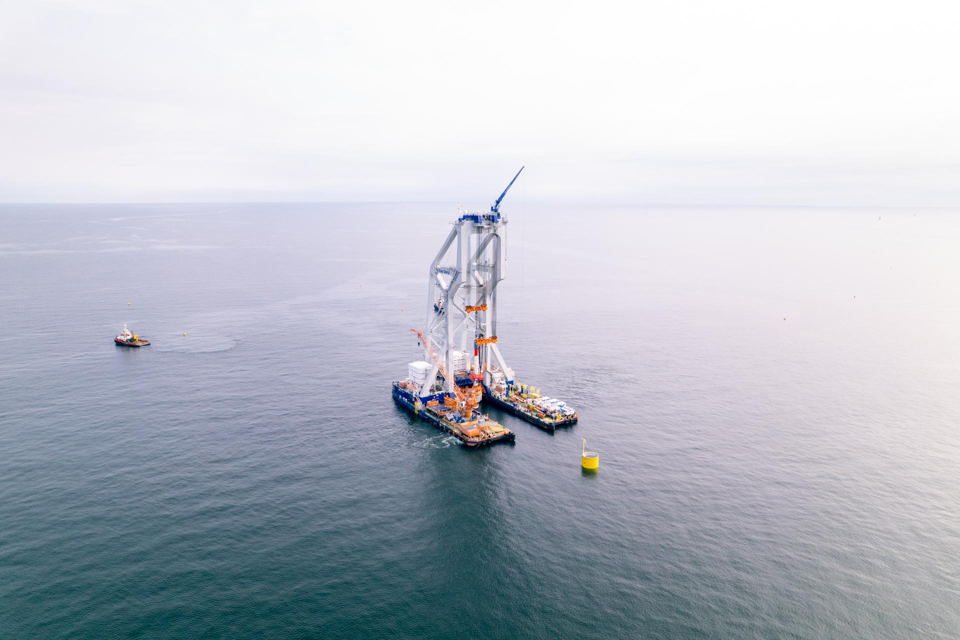 Budowa morskiej farmy wiatrowej Baltic Power