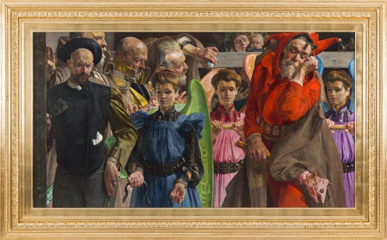 Zdjęcie przedstawia "Rzeczywistość" Jacka Malczewskiego