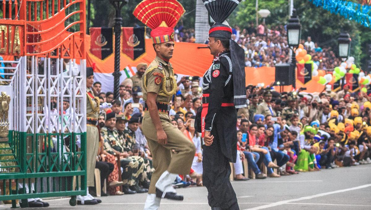 Pogranicznik z Indii i Pakistanu
