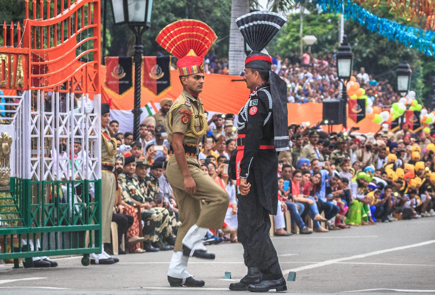 Pogranicznik z Indii i Pakistanu