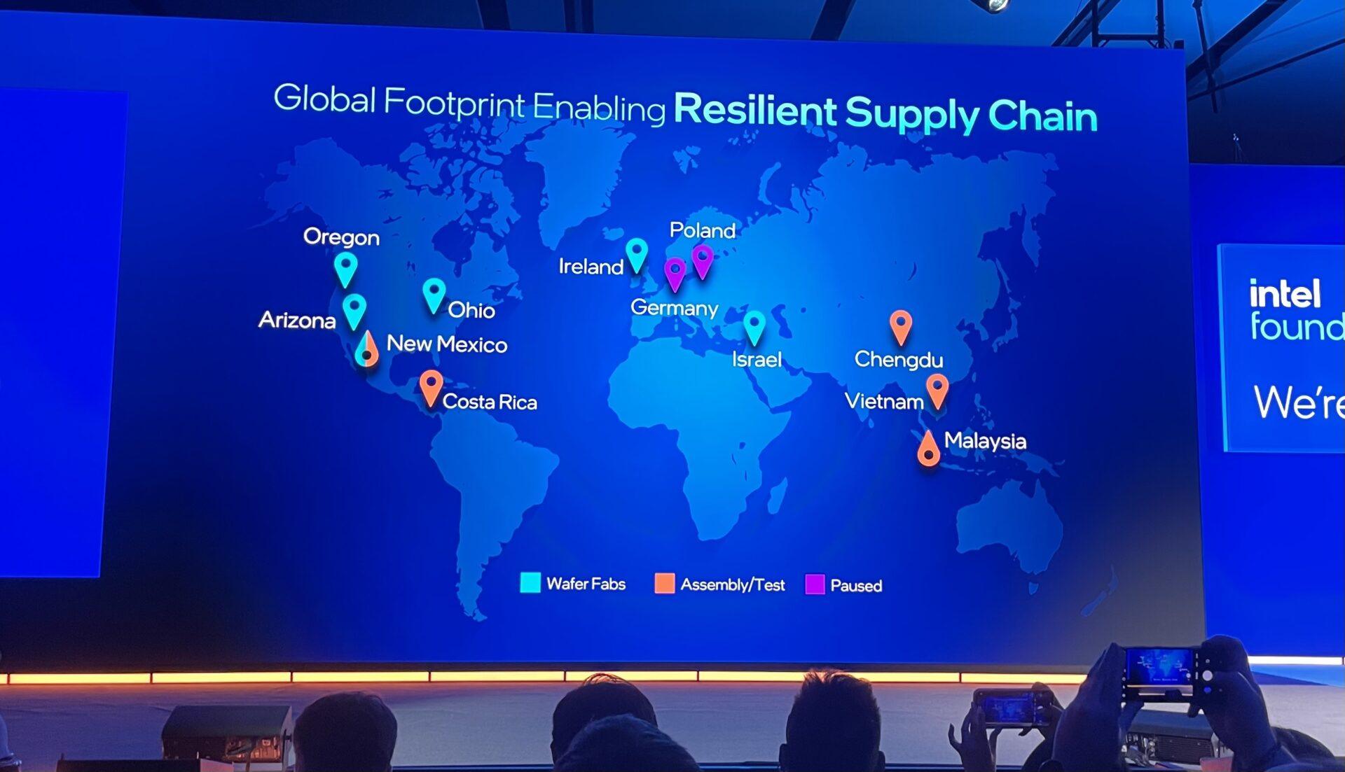 Zdjęcie mapy z prezentacji