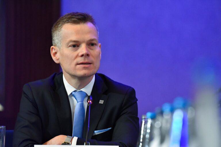 Na zdjęciu Jacek Jastrzębski, szef Komisji Nadzoru Finansowego (KNF)