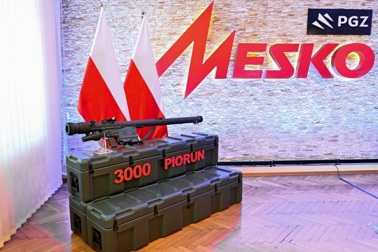Zdjęcie przedstawia logo Mesko