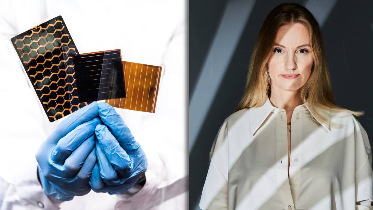 Ogniwa fotowoltaiczne i szefowa Saule Technologies Olga Malinkiewicz