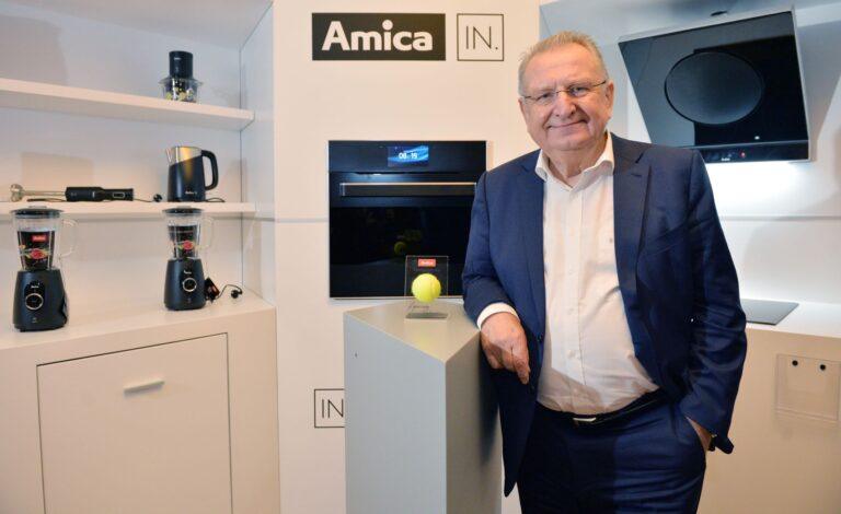 Na zdjęciu Jacek Rutkowski, od 2003 r. prezes spółki Amica