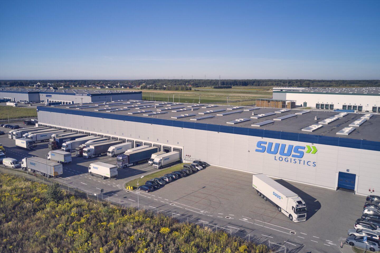 Na zdjęciu magazynSUUS Logistic