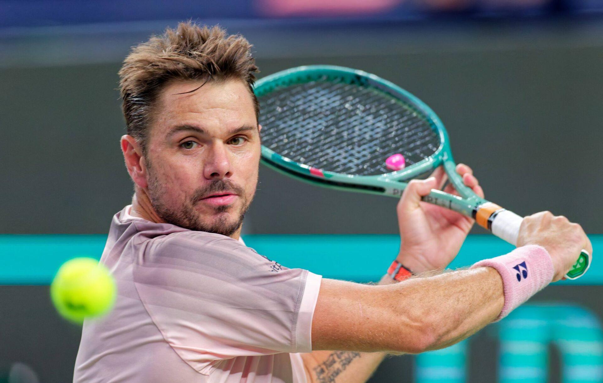 Na zdjęciu szwajcarski tenisista Stan Wawrinka