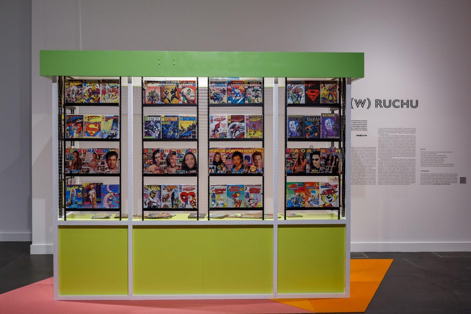 Wystawa "Najntisy Forever! Popkultura w Polsce lat 90.” w Centrum Kultury Zamek w Poznaniu