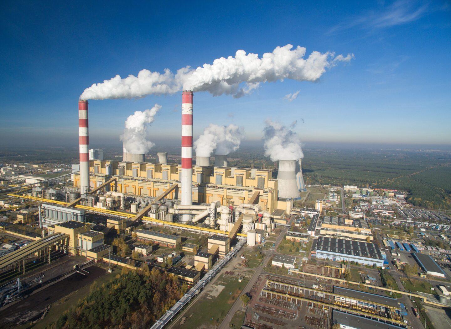Na zdjęciu Elektrownia Bełchatów