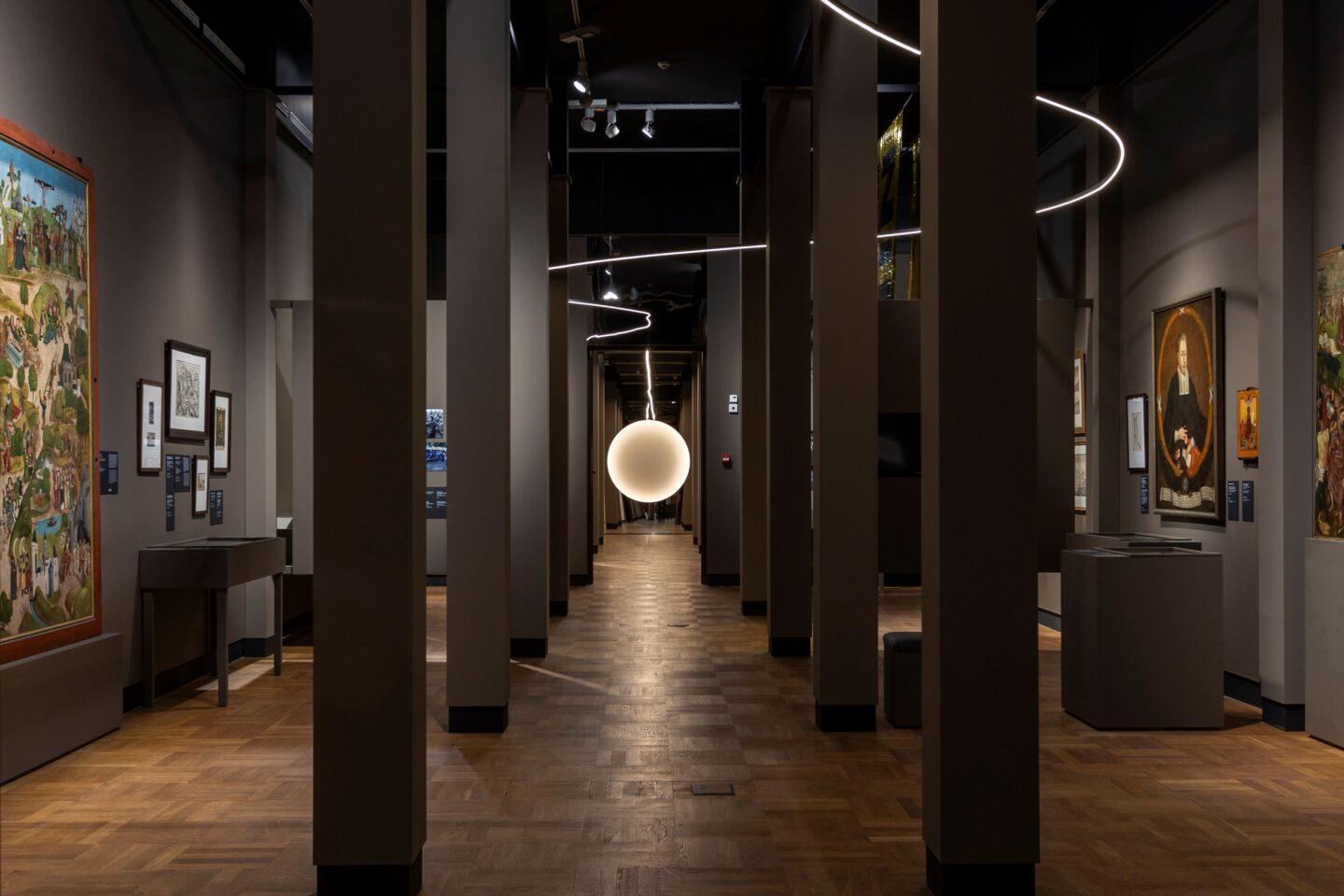 Wystawa prac w Muzeum Narodowym w Warszawie.