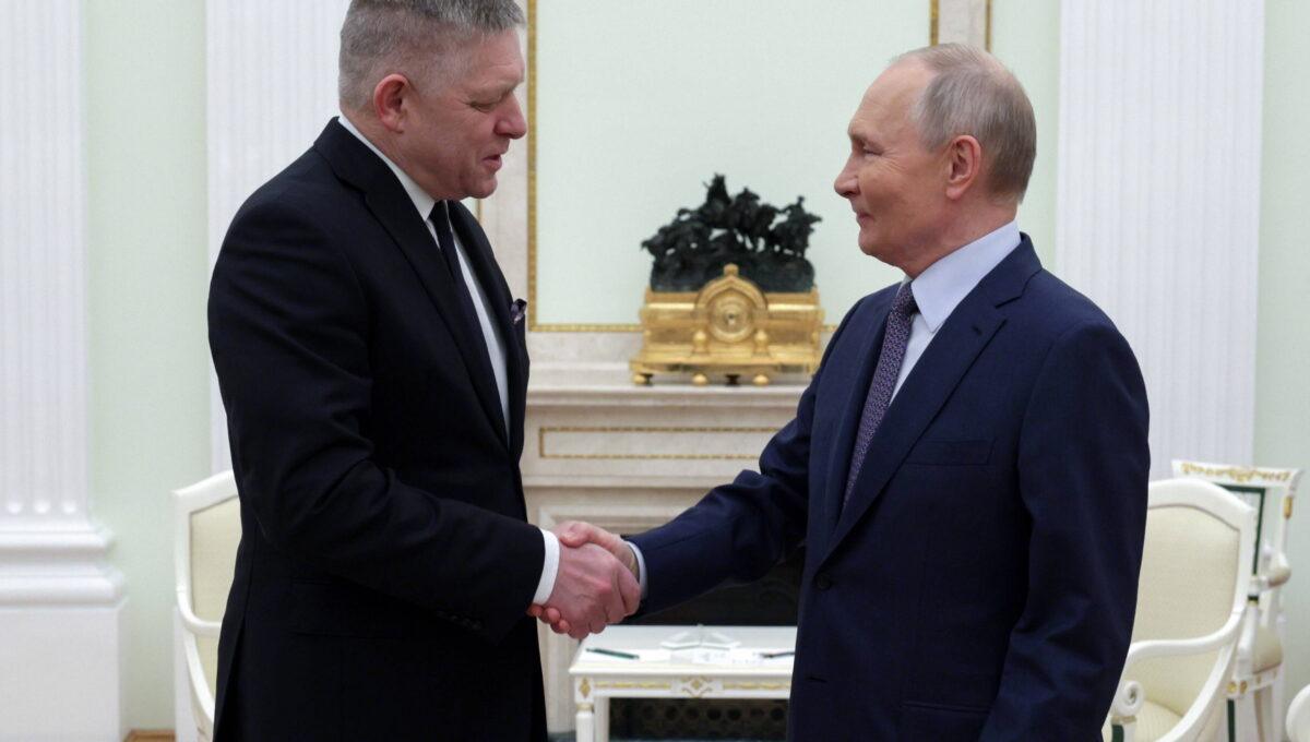 Robert Fico spotka się z Putinem