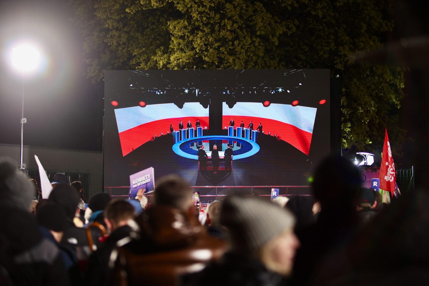 Wybory prezydenckie. Debata w Końskich.