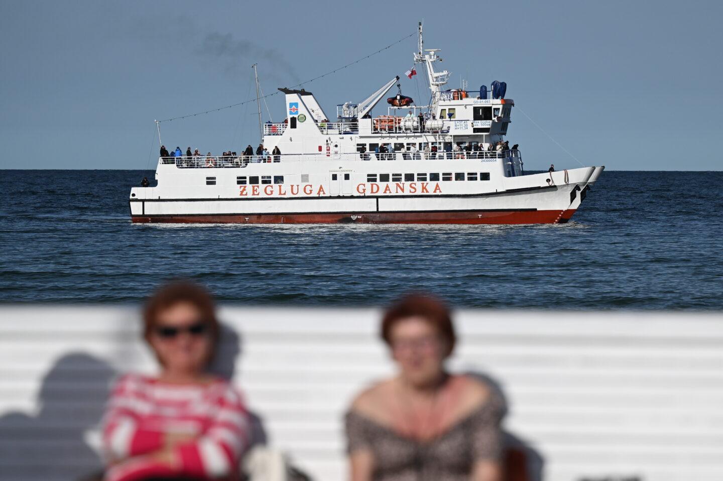 Na zdjęciu statek