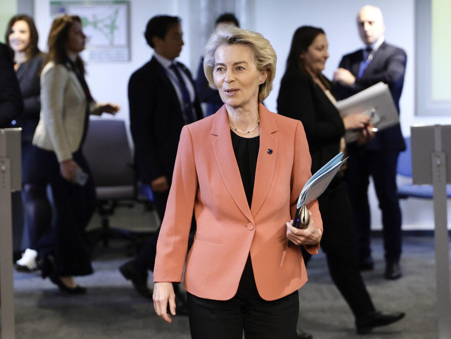 Ursula von der Leyen, przewodnicząca Komisji Europejskiej