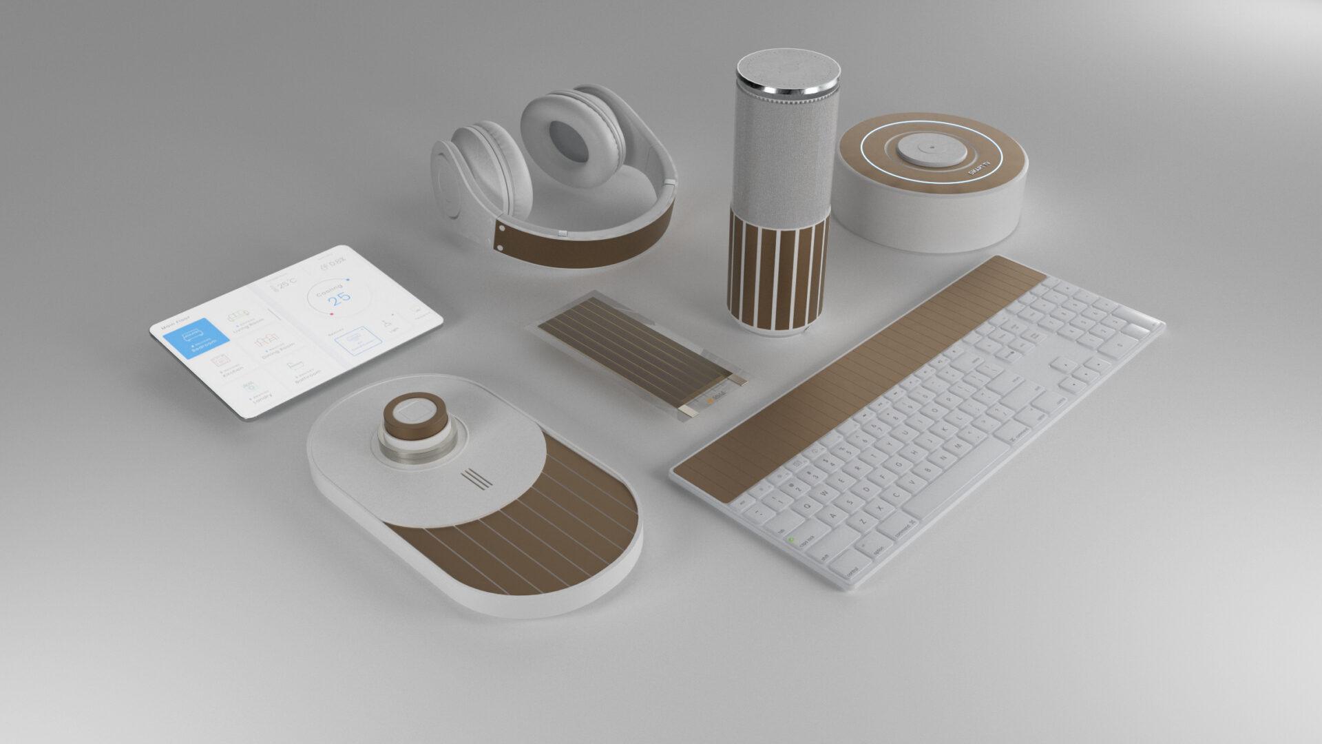 Fotowoltaiczne ogniwa perowskitowe na przedmiotach codziennego użytku. 