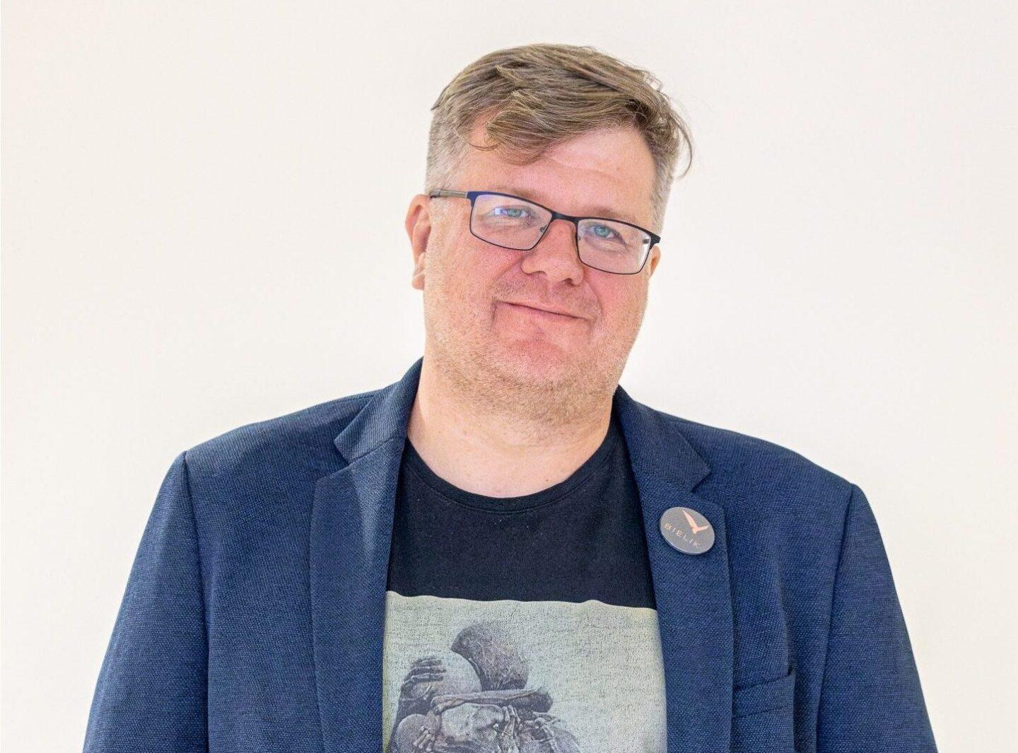 Sebastian Kondracki, jeden z twórców modelu Bielik