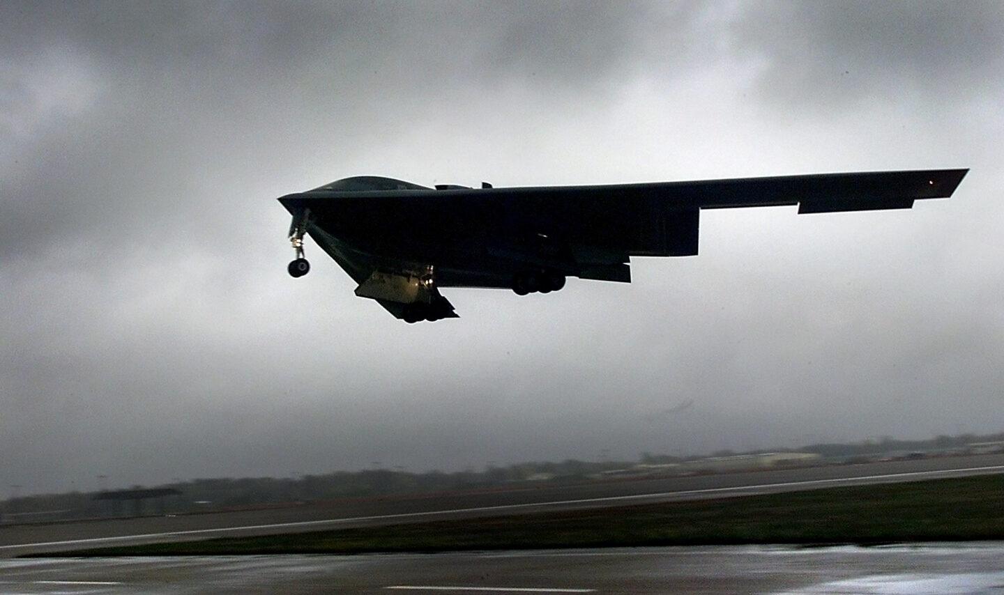 Na zdjęciu: Bombowiec B-2