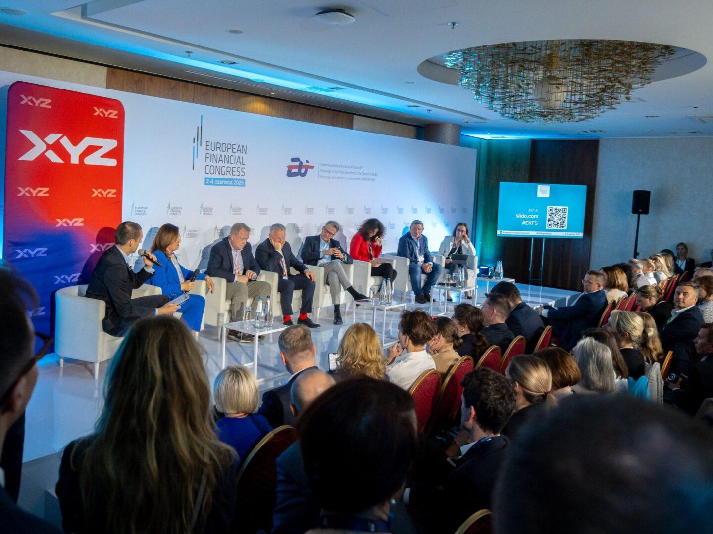Na Europejskim Kongresie Finansowym redakcja XYZ zorganizowała debatę o deregulacji z perspektywy sektora finansowego. Zdjęcie: Europejski Kongres Finansowy