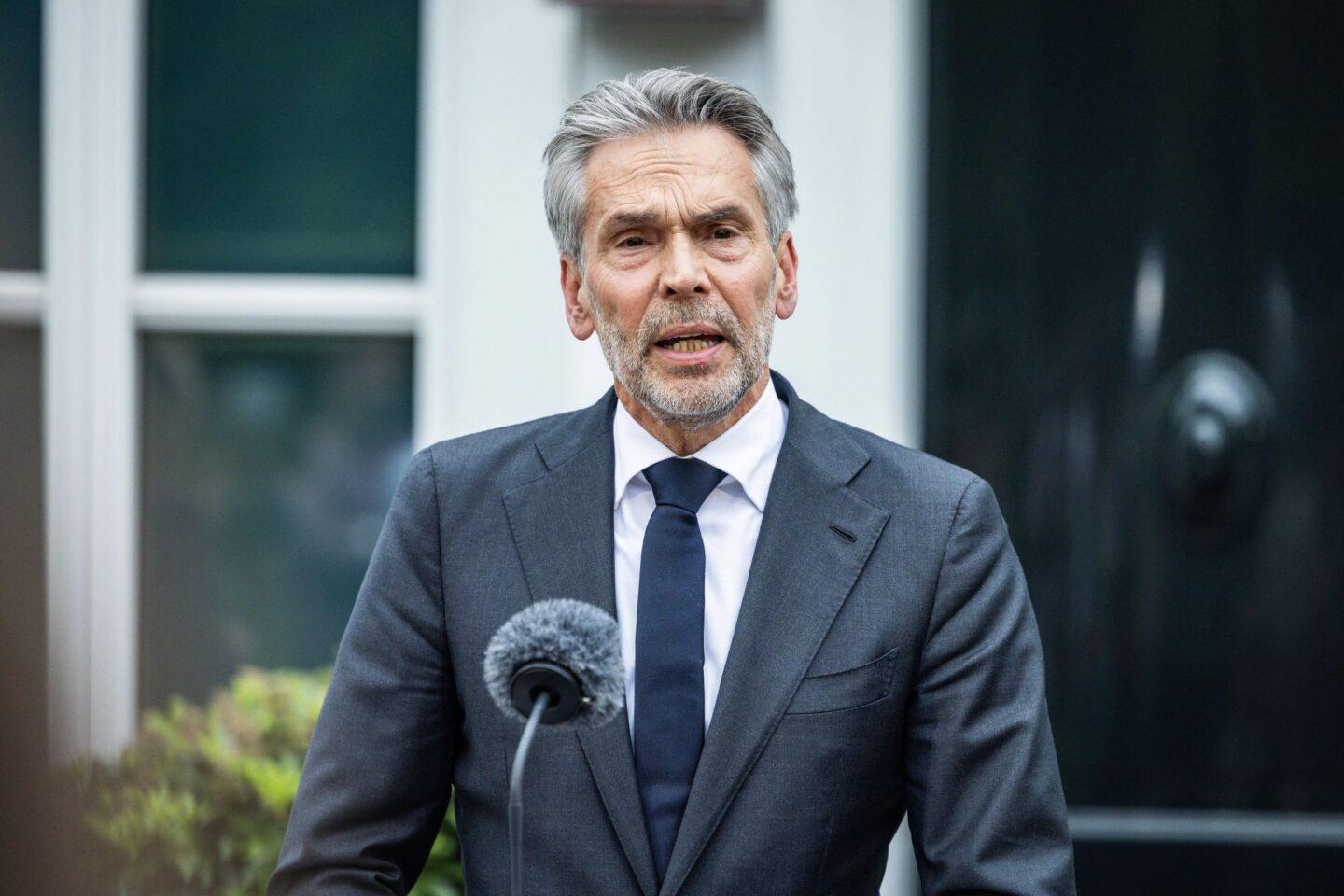 Na zdjęciu Dick Schoof