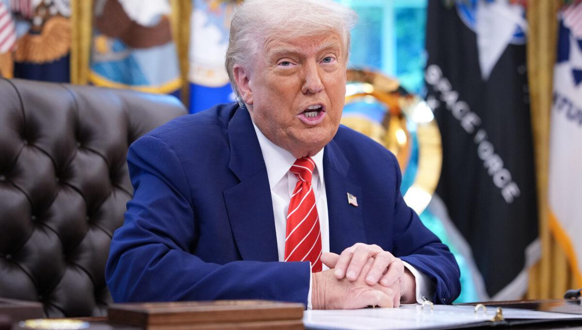 Prezydent USA Donald Trump. Fot. Kevin Dietsch/Getty Images