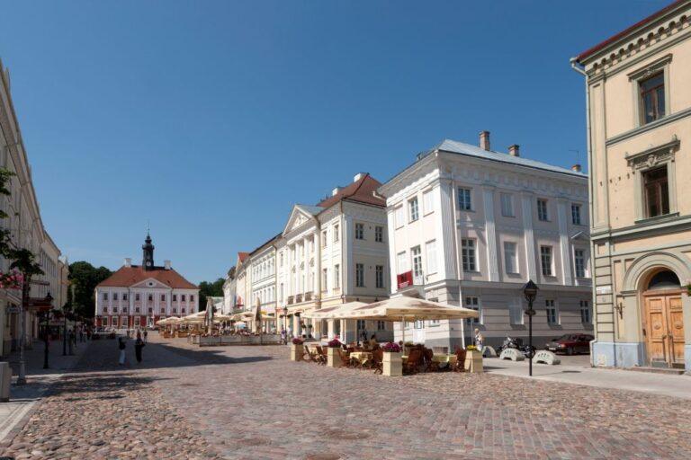 Na zdjęciu plac w Tartu