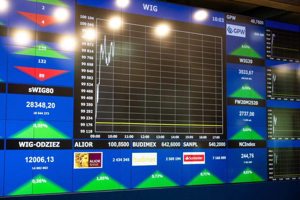 Zdjęcie wykresu WIG
