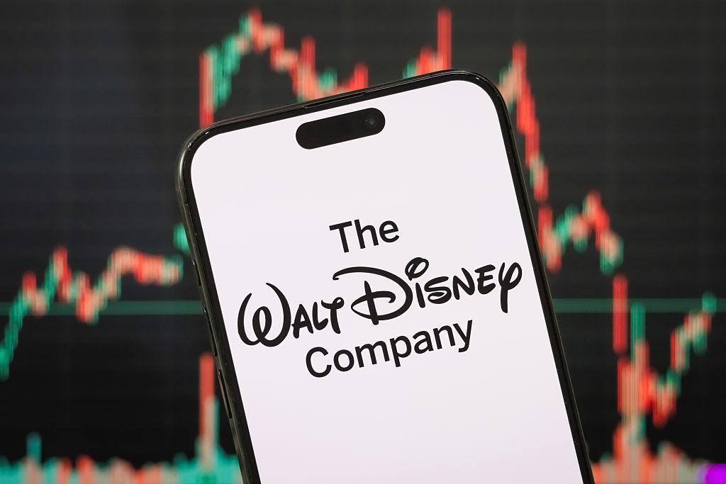 Logo Disney na smartfonie