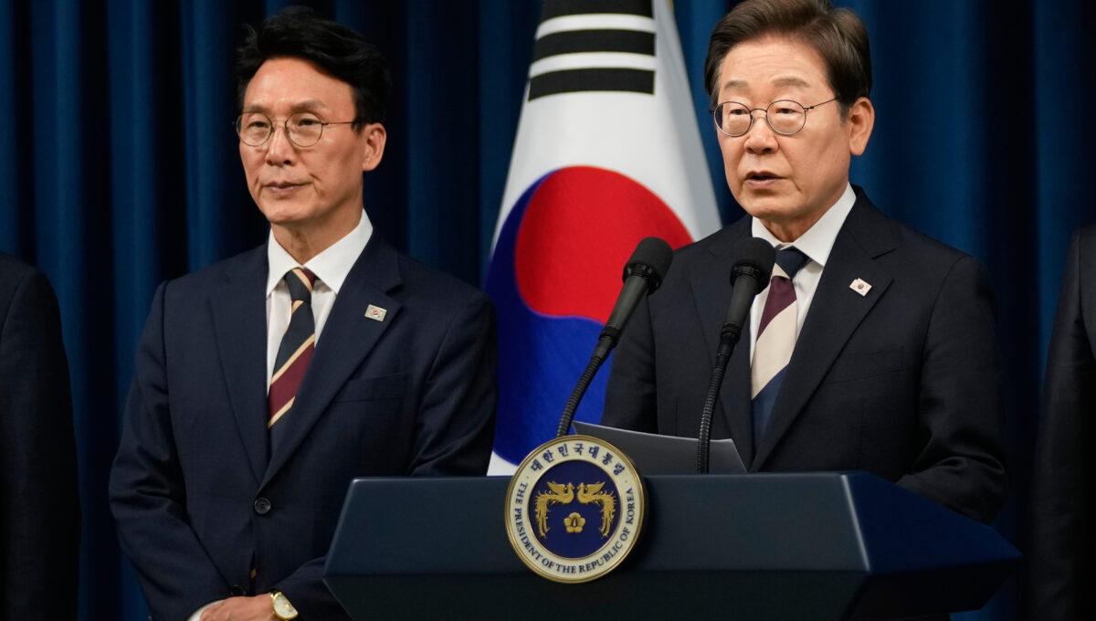 Południowokoreański prezydent Lee Jae Myung