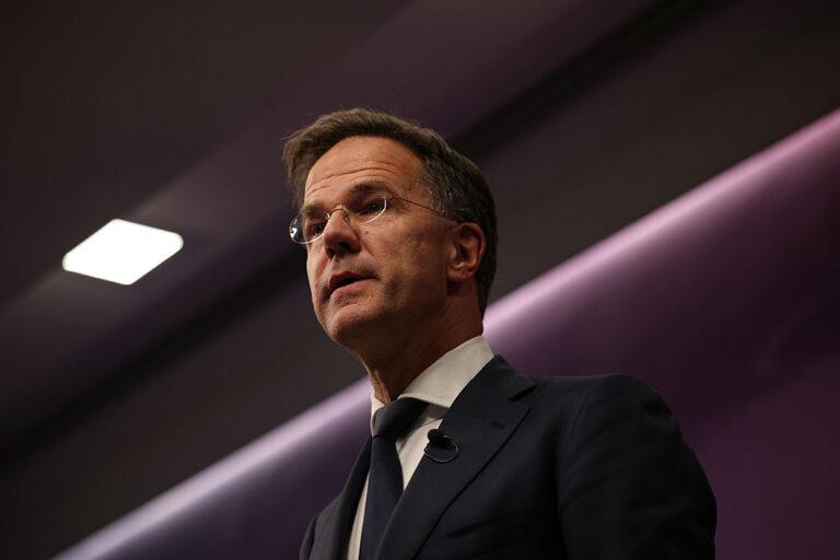 Na zdjęciu Mart Rutte