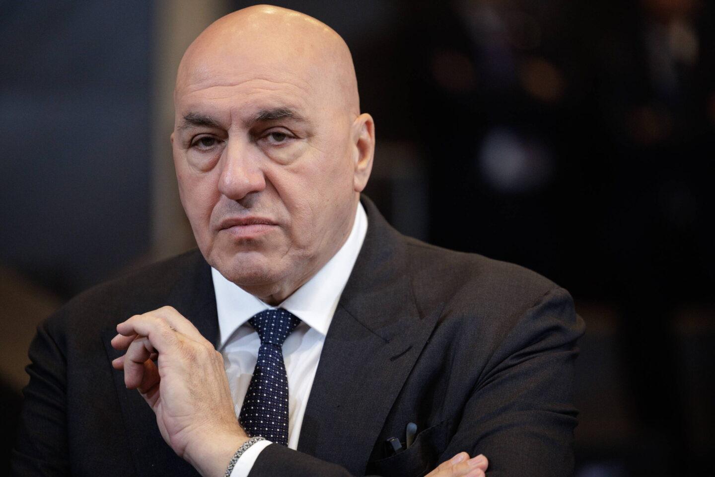 Na zdjęciu: Włoski minister obrony Guido Crosetto