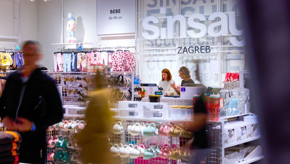 Sklep Sinsay (LPP) w Zagrzebiu