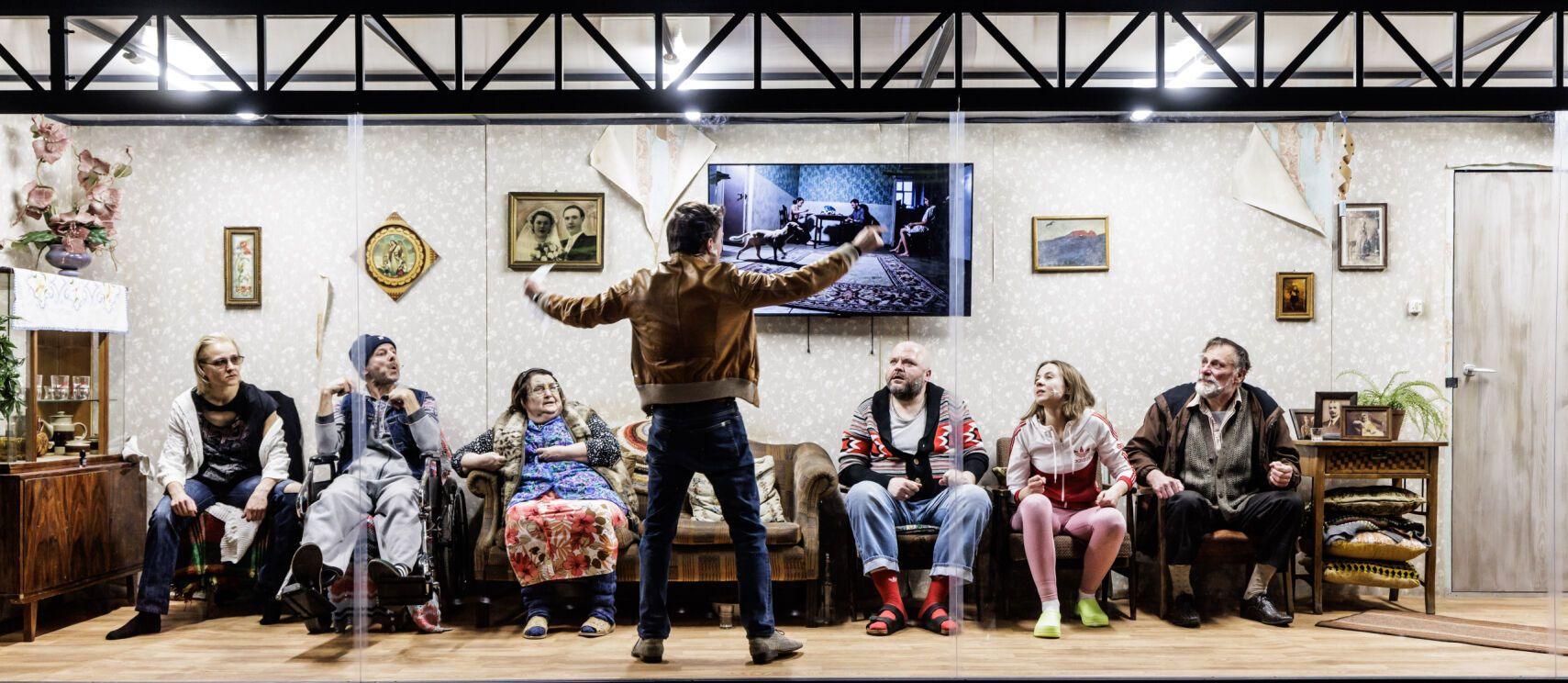 Scena ze spektaklu Tkocze