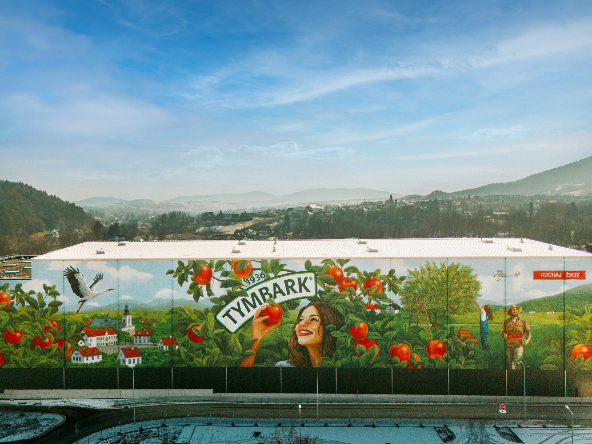 Grupa Maspex, która zakończyła 2024 r. z 16 mld zł przychodów ze sprzedaży, otwiera nowoczesne centrum logistyczno-magazynowe w Tymbarku /Fot. materiały prasowe