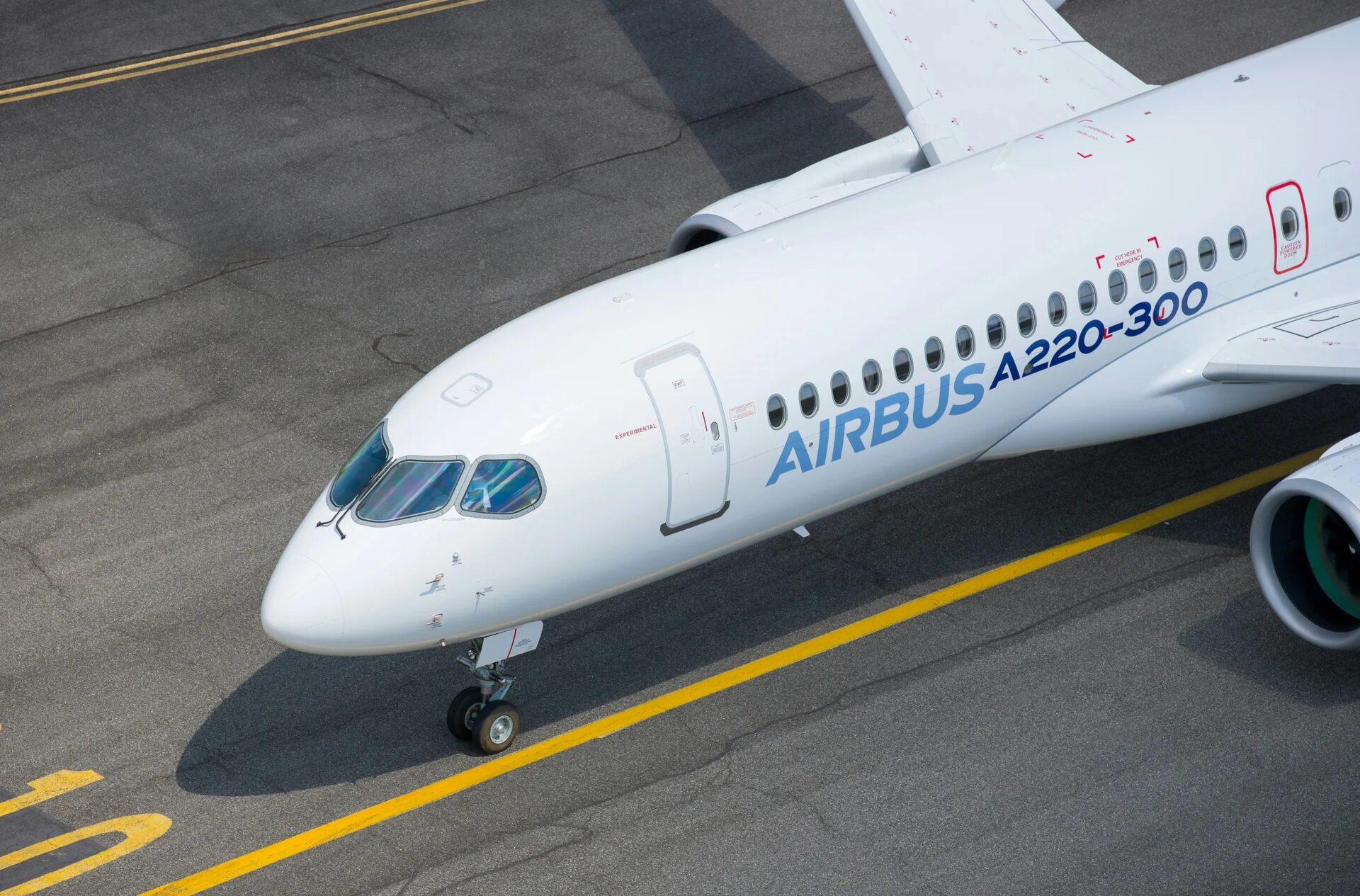Airbus A220, fot. Airbus