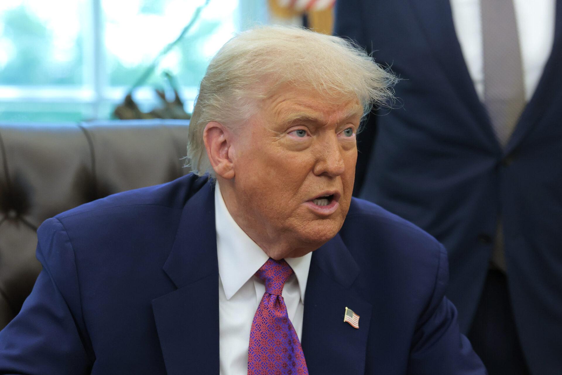 Prezydent USA Donald Trump