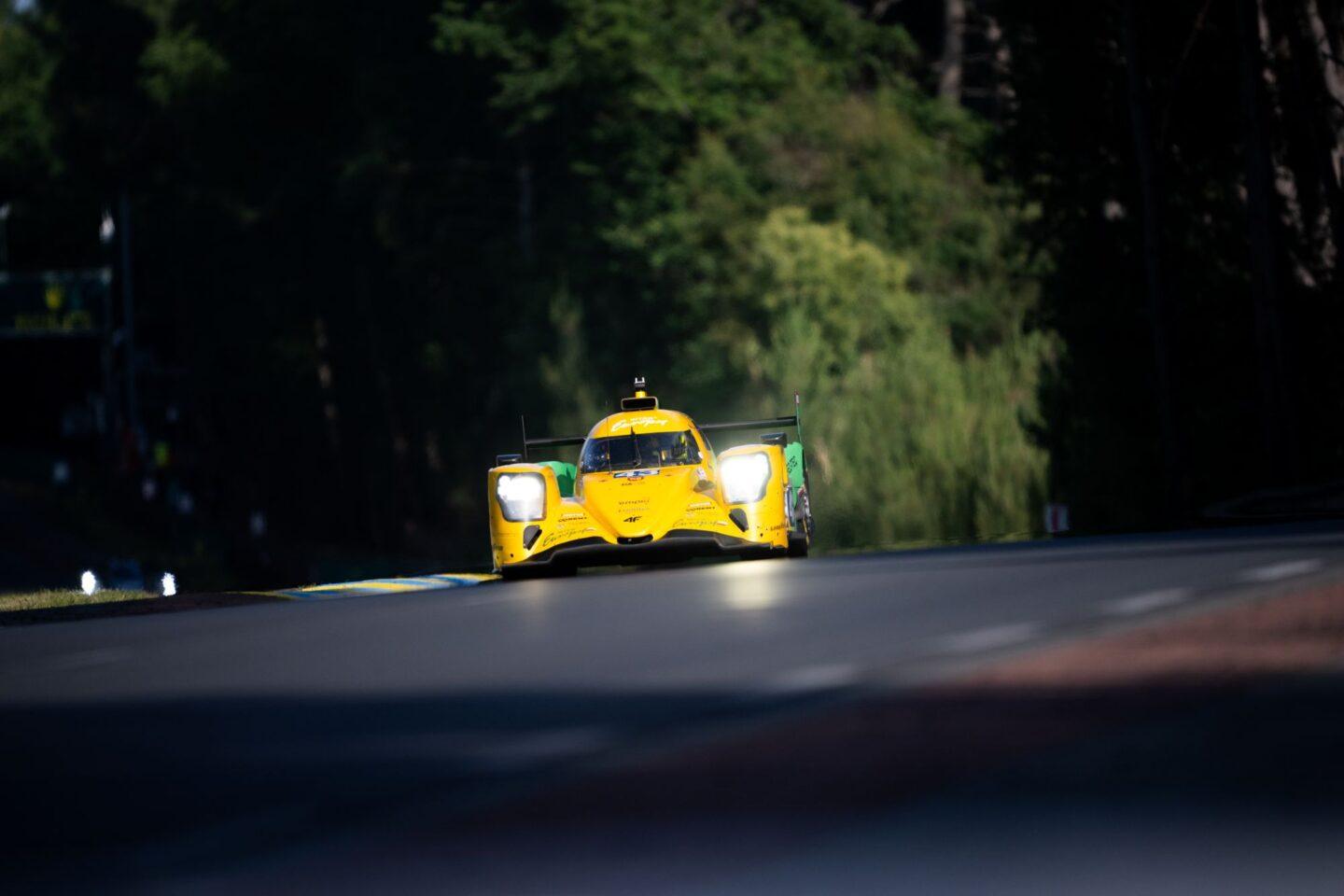 Na zdjęciu samochód polskiego zespołu Inter Europol Competition. Le Mans 2025